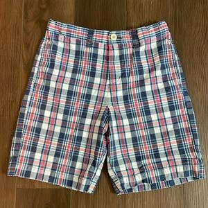 Vineyard Vines Red, White, and Blue Plaid Shorts
